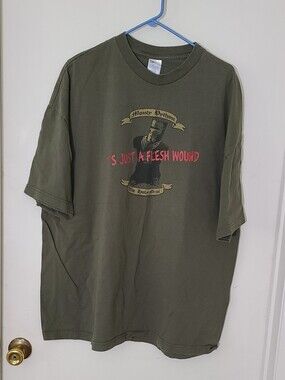 Vintage 2005 Monty Python and the Holy Grail It's Just A Flesh Wound T-Shirt 3XL